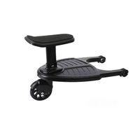 Meerijdplankje voor Kinderwagen of Buggy Zwart