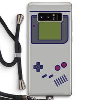 Game On: Samsung Galaxy Note 8 Transparant Hoesje met koord