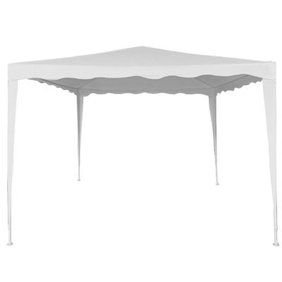 Tuinhuisje Aktive 300 x 250 x 300 cm Staal Wit Plastic