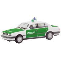 Herpa 097055 H0 Hulpdienstvoertuig Mercedes Benz 323i VW E30 politiewagen (Polizei) - thumbnail