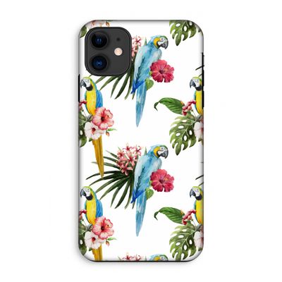 Kleurrijke papegaaien: iPhone 11 Tough Case