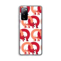 Dogs: Samsung Galaxy S20 FE / S20 FE 5G Transparant Hoesje