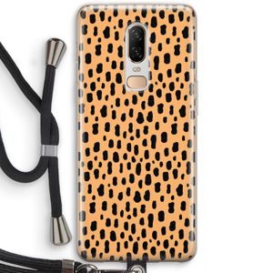 Panter: OnePlus 6 Transparant Hoesje met koord