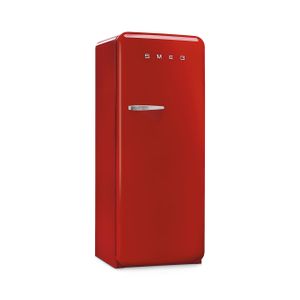 Smeg FAB28RRD5 combi-koelkast Vrijstaand 270 l D Rood