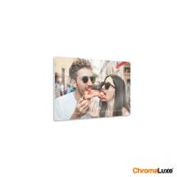 Foto op aluminium afdrukken - Wit (ChromaLuxe) - 15 x 10 cm