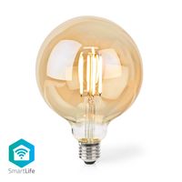 SmartLife LED Filamentlamp | Wi-Fi | E27 | 806 lm | 7 W | Warm Wit | Glas | Android / IOS | Globe