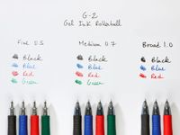 Pilot Gelroller G-2 0.7 Intrekbare gelpen Medium Zwart - thumbnail