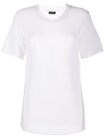 JOSEPH t-shirt en maille ajourée - Blanc