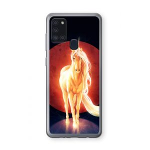 Last Unicorn: Samsung Galaxy A21s Transparant Hoesje