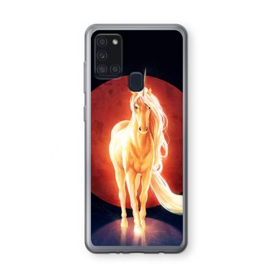 Last Unicorn: Samsung Galaxy A21s Transparant Hoesje