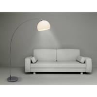 Brilliant Vessa 92940/75 Staande lamp E27 60 W Chroom, Wit