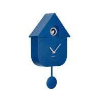 Karlsson Moderne Koekoeks Wandklok - Kobalt Blauw