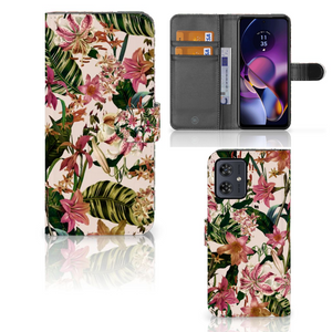 Motorola Moto G54 Hoesje Flowers