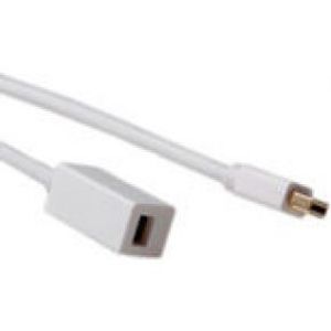 ACT 1,5 meter Mini DisplayPort verlengkabel, male - female