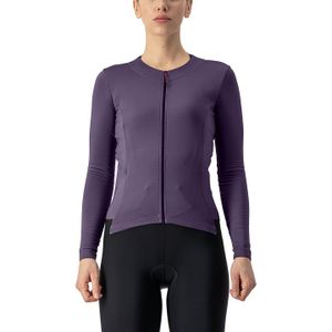 Castelli Fly Jersey lange mouw paars dames S