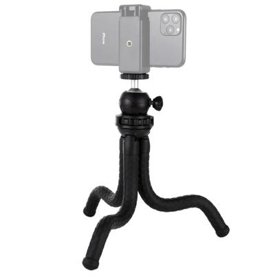 PULUZ mini Octopus flexibele statief houder met balhoofd voor SLR-camera's GoPro mobiele telefoon grootte: 30cmx5cm