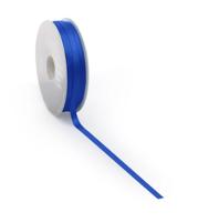 Satijnlint PREMIUM Double face 25mm x 25 meter blue