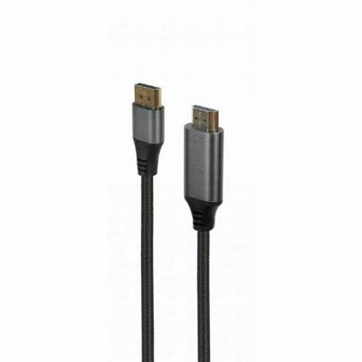 DisplayPort naar HDMI Kabel GEMBIRD CC-DP-HDMI-4K-6 Zwart 1,8 m 4K Ultra HD