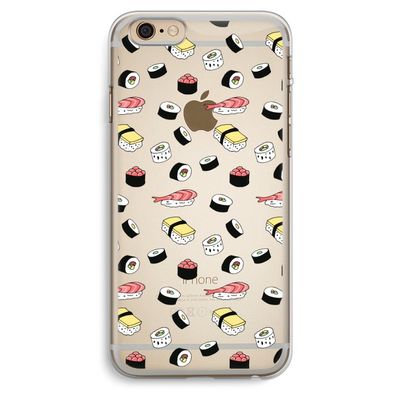 Sushi time: iPhone 6 Plus / 6S Plus Transparant Hoesje