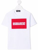 DSQUARED2 KIDS t-shirt à logo imprimé - Blanc