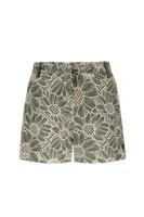 Like Flo zomer short meisjes - army groen - high waist - Florien - thumbnail