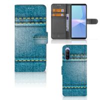 Sony Xperia 10 III | Wallet Case | met Pasjes | Jeans