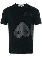 Comme Des Garçons Play heart print T-shirt - Noir - thumbnail