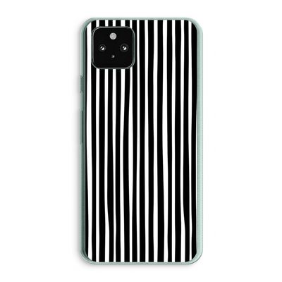Stripes: Google Pixel 5a 5G Transparant Hoesje