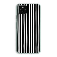 Stripes: Google Pixel 5a 5G Transparant Hoesje