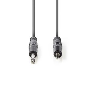 Nedis COTH23205GY15 audio kabel 1,5 m 6.35mm 3.5mm Grijs