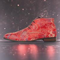 Red Shadow High Lureaux - Handgemaakte Nette Schoenen Voor Heren