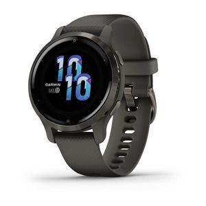 Garmin Venu 2S 2,79 cm (1.1") AMOLED 40 mm Digitaal 360 x 360 Pixels Touchscreen Grafiet Wifi GPS