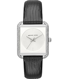 Horlogeband Michael Kors MK2583 Leder Zwart 20mm