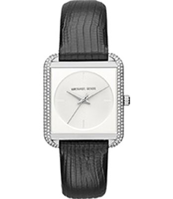 Horlogeband Michael Kors MK2583 Leder Zwart 20mm