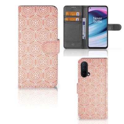 OnePlus Nord CE 5G | Telefoon Hoesje | Pattern Orange