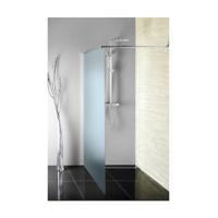 Inloopdouche Sapho Walk-In 100x190 cm met Muurprofiel Chinchilla Glas Sapho