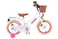 Volare excellent kinderfiets - meisjes - 14 inch - wit