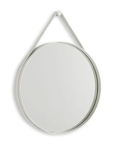 HAY miroir Strap Mirror No 2 à design circulaire - Gris