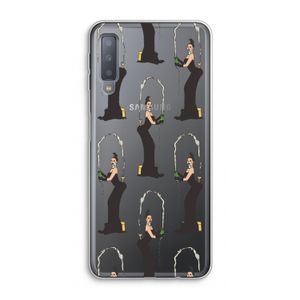 Pop Some Kim: Samsung Galaxy A7 (2018) Transparant Hoesje