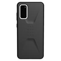UAG Civilian Backcover Samsung Galaxy S20 Telefoonhoesje Zwart
