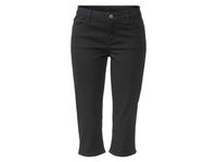 esmara Dames jeans capri (36, Zwart)