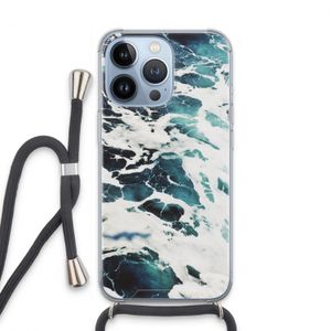 Golven: iPhone 13 Pro Transparant Hoesje met koord