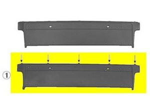 Bumperlijst Midden -9/00 (voor Chroom Lijst) 0639480