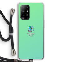 Win98: Oppo A94 5G Transparant Hoesje met koord