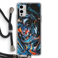 Black Unicorn: OnePlus 9 Transparant Hoesje met koord