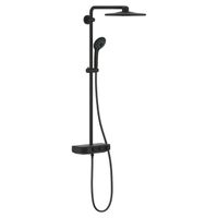 Grohe Euphoria smartcontrol douchesysteem 310 duo rond phantom black 22120kf0 Grohe Euphoria smartcontrol douchesysteem 310 duo rond phantom black 22120kf0