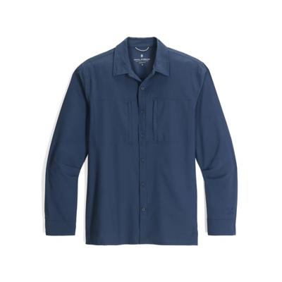 Royal Robbins Expedition III L/S Shirt Heren Deep Blue L
