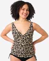 HEMA Dames Tankinitop Dieren Multi (multi)