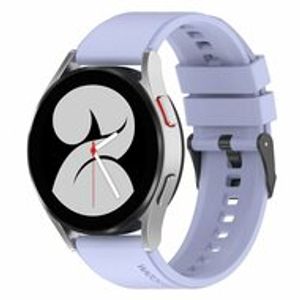 Siliconen gesp bandje - Lila - Samsung Galaxy Watch - 42mm