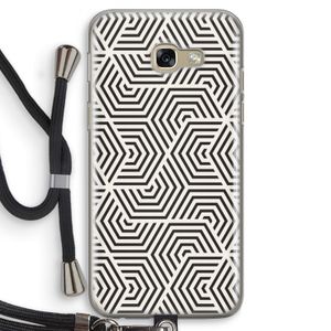 Magic pattern: Samsung Galaxy A5 (2017) Transparant Hoesje met koord